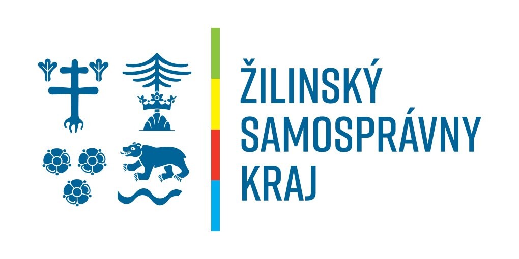 Žilinský samosprávny kraj logo 2019 CMYK biely podklad logo